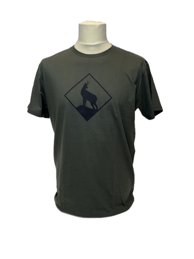 T-Shirt Rafco Gams Rombus Khaki/SW